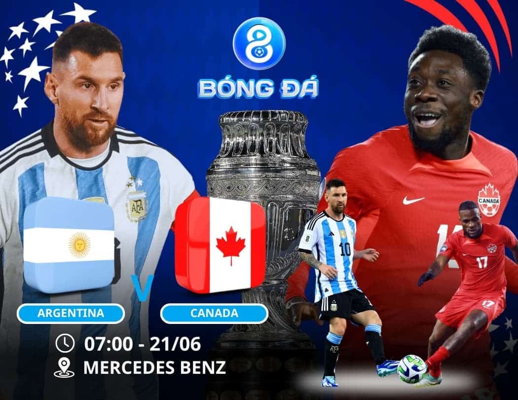 Soi kèo Argentina vs Canada 07h00 ngày 21/06