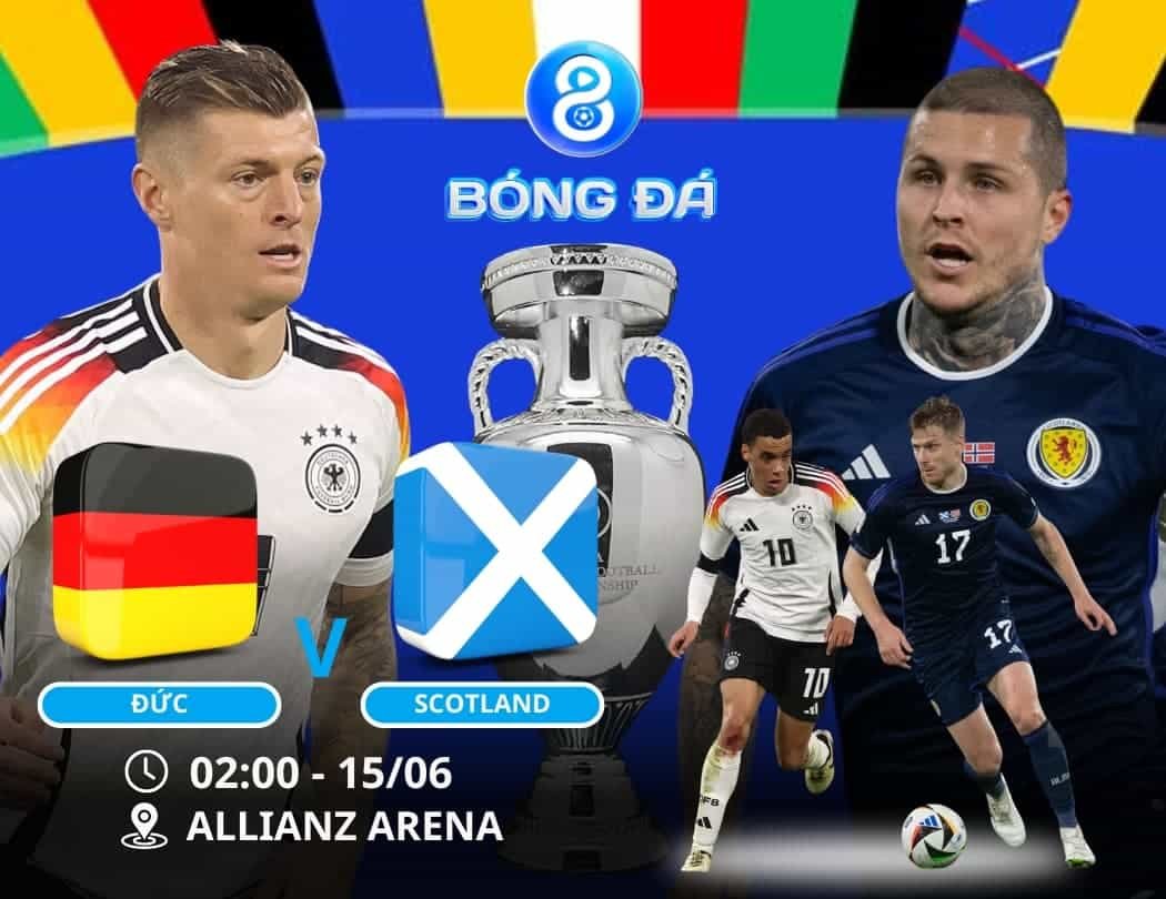 Soi kèo Đức vs Scotland 02h00 ngày 15/06