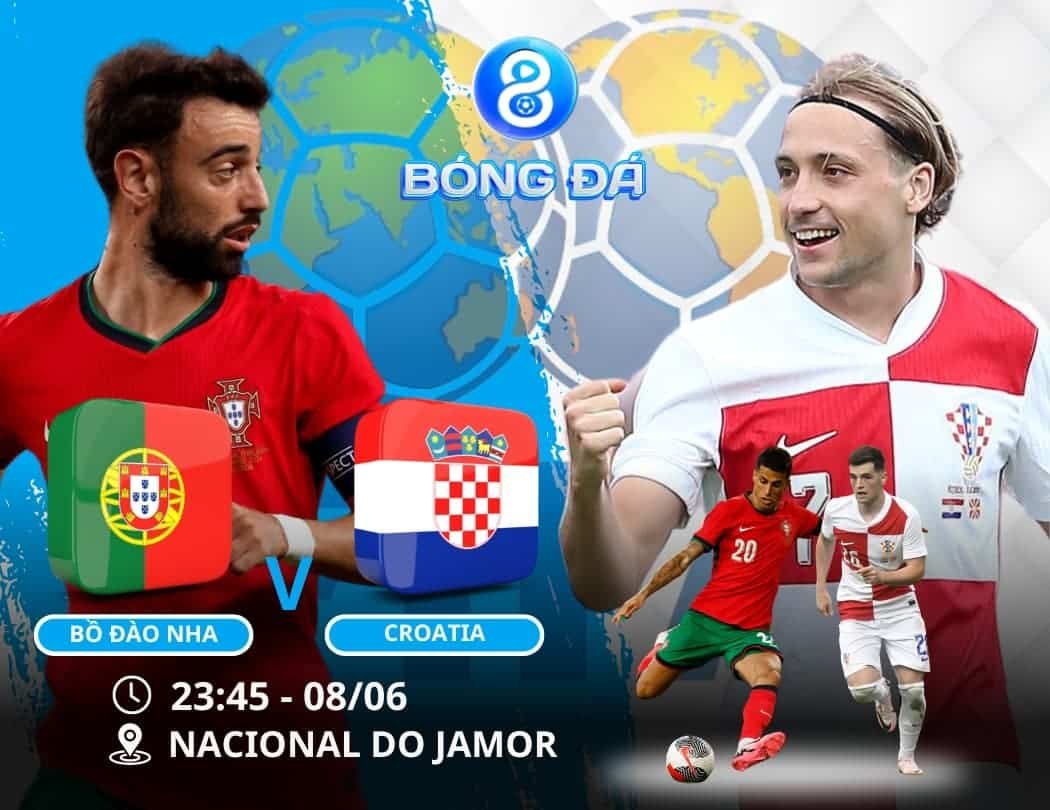 Soi kèo Bồ Đào Nha vs Croatia 23h45 ngày 08/06