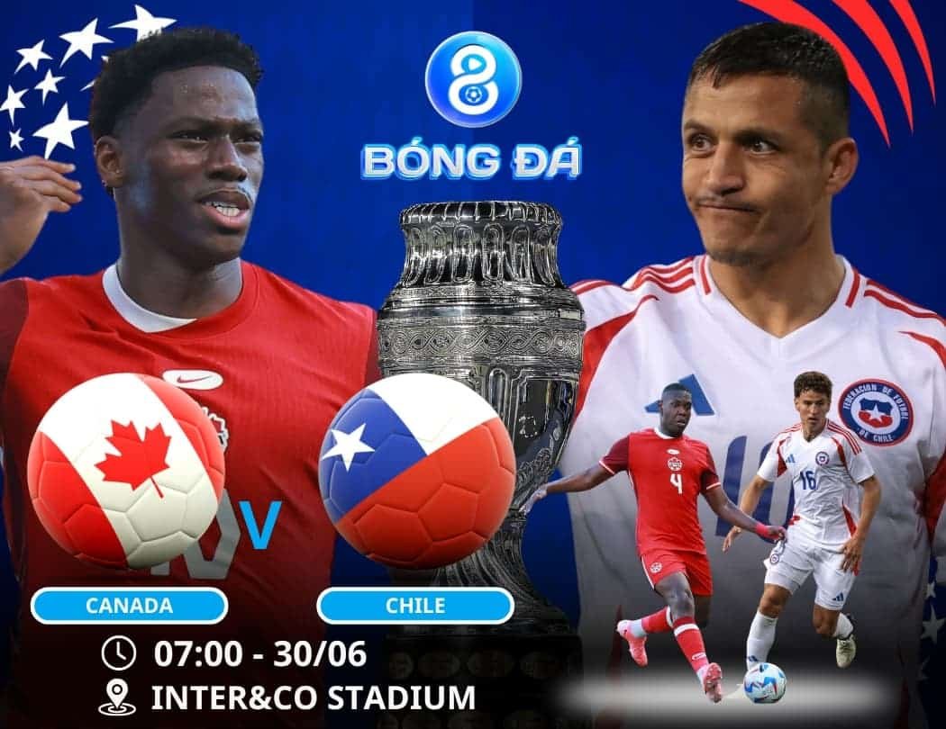 Soi kèo Canada vs Chile 07h00 ngày 30-06