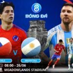 Soi kèo Chile vs Argentina 08h00 ngày 26/06