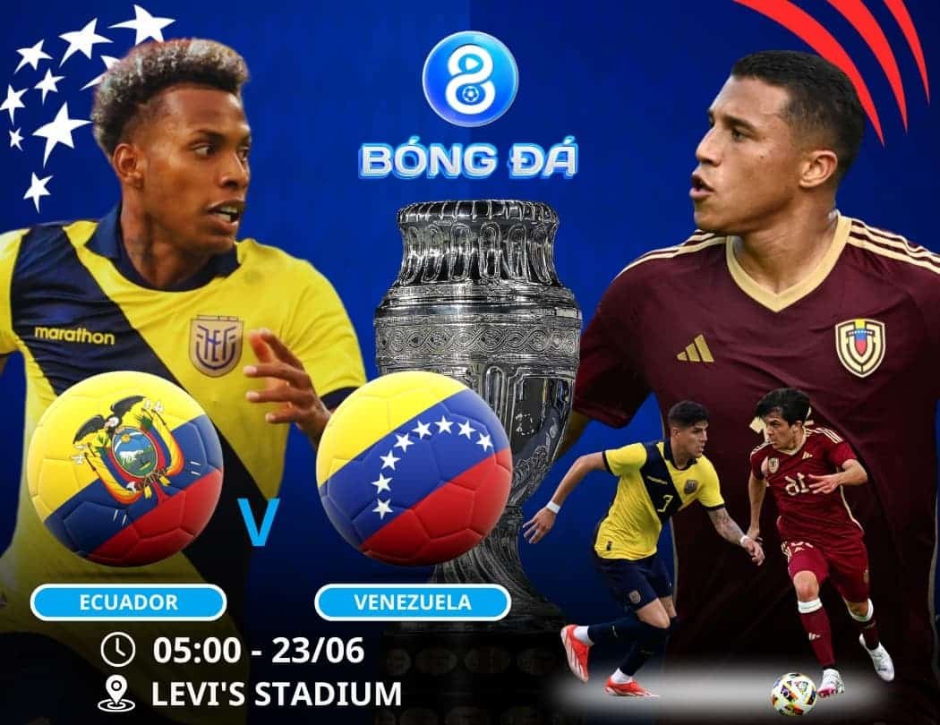 Soi kèo Ecuador vs Venezuela 05h00 ngày 23/06