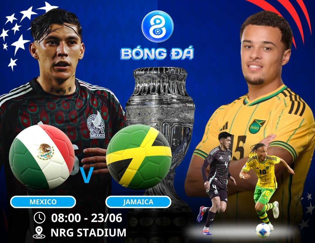 Soi kèo Mexico vs Jamaica 08h00 ngày 23/06