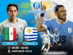 Soi kèo Mexico vs Uruguay 08h00 ngày 0606