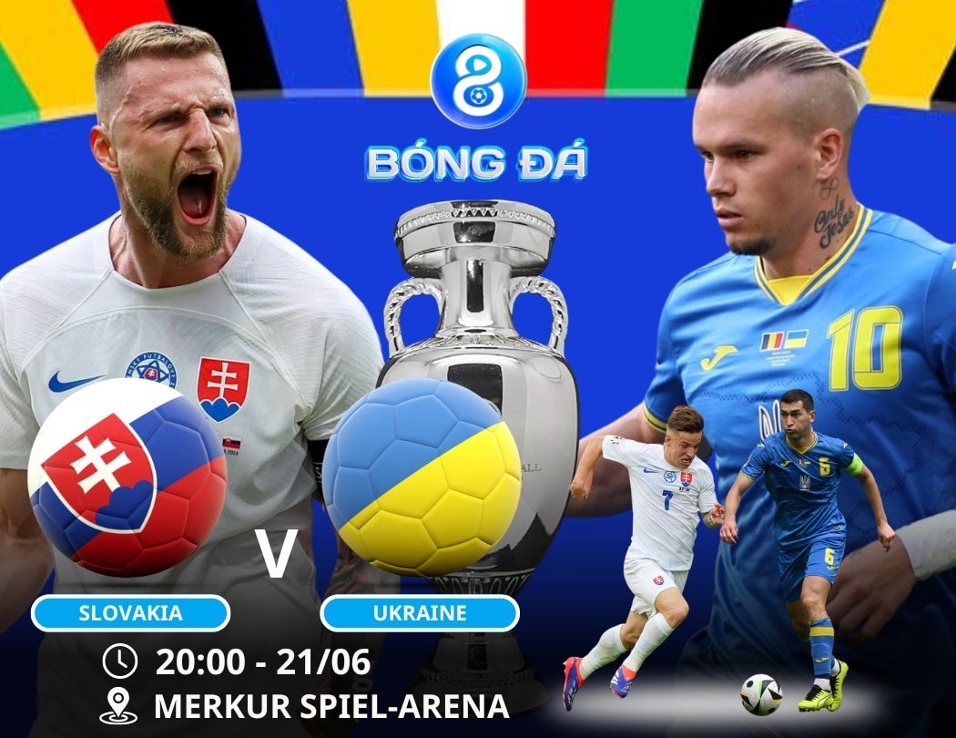 Soi kèo Slovakia vs Ukraine 20h00 ngày 21/06