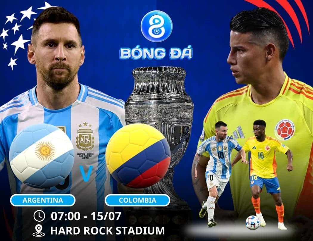 Soi kèo Argentina vs Colombia 07h00 ngày 15/07