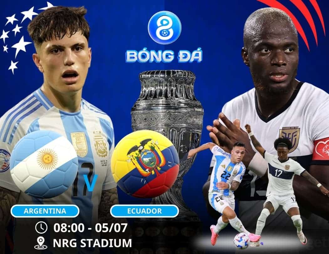 Soi kèo Argentina vs Ecuador 08h00 ngày 05/07