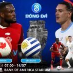 Soi kèo Canada vs Uruguay 07h00 ngày 14/07