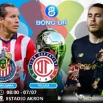 Soi kèo Guadalajara Chivas vs Toluca 08h00 ngày 07/07