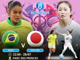 Soi kèo Nữ Brazil vs Nữ Nhật Bản 22h00 ngày 28/07