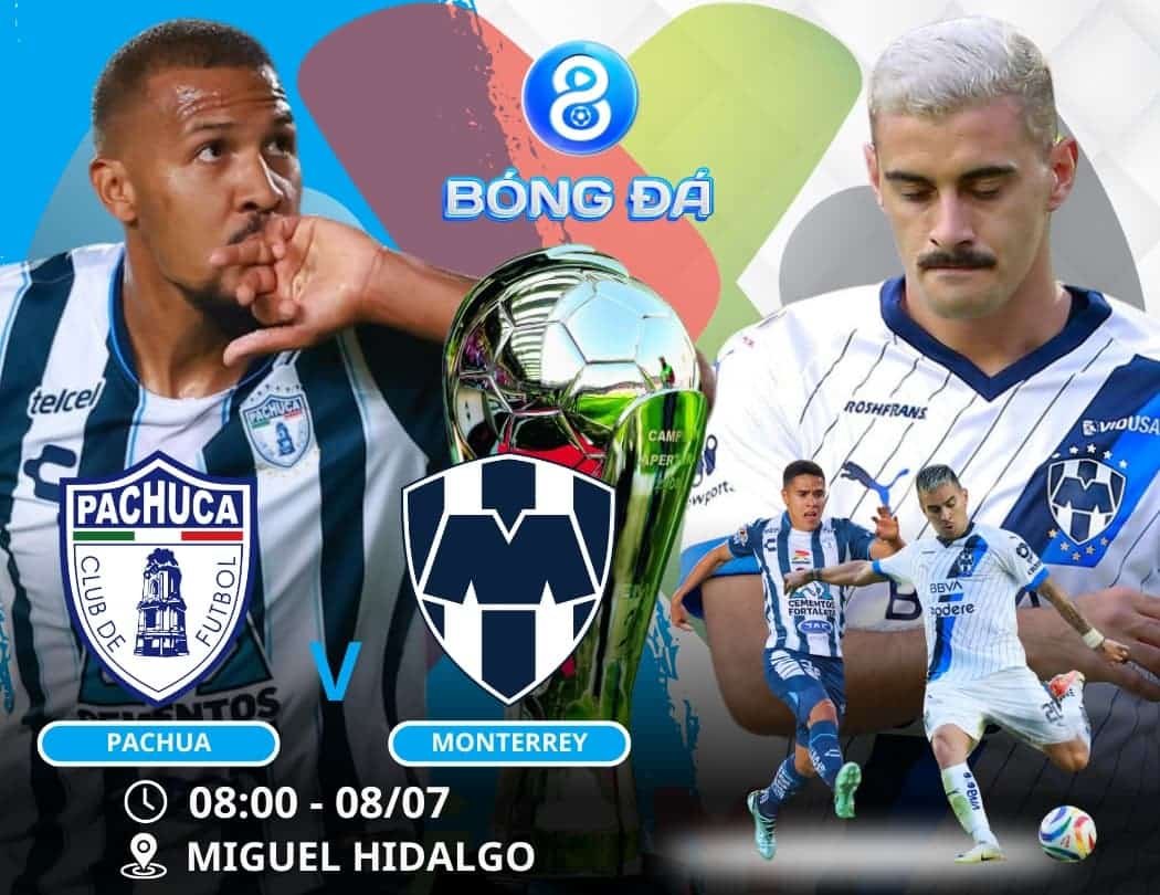 Soi kèo Pachuca vs Monterrey 08h06 ngày 08/07