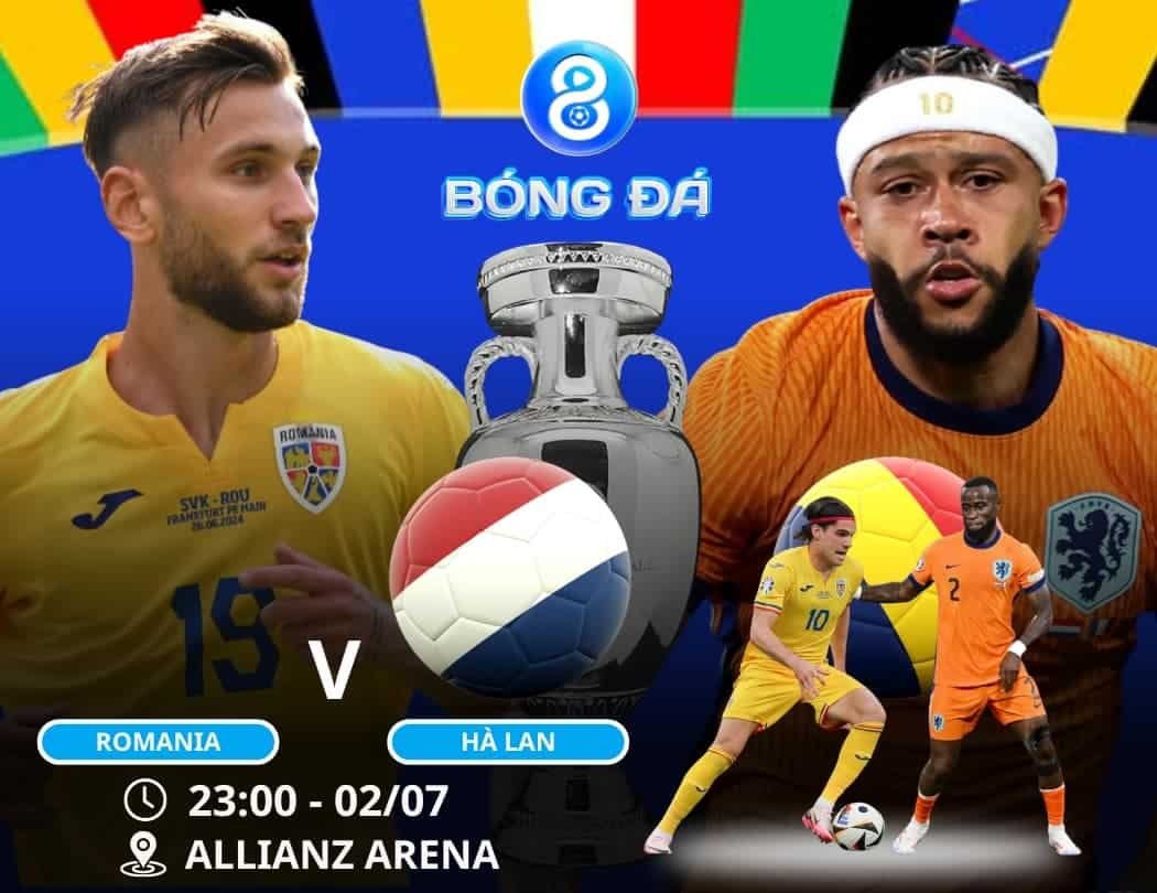 Soi kèo Romania vs Hà Lan 23h00 ngày 0207