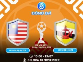 Soi kèo U19 Malaysia vs U19 Brunei 15h00 ngày 19/07