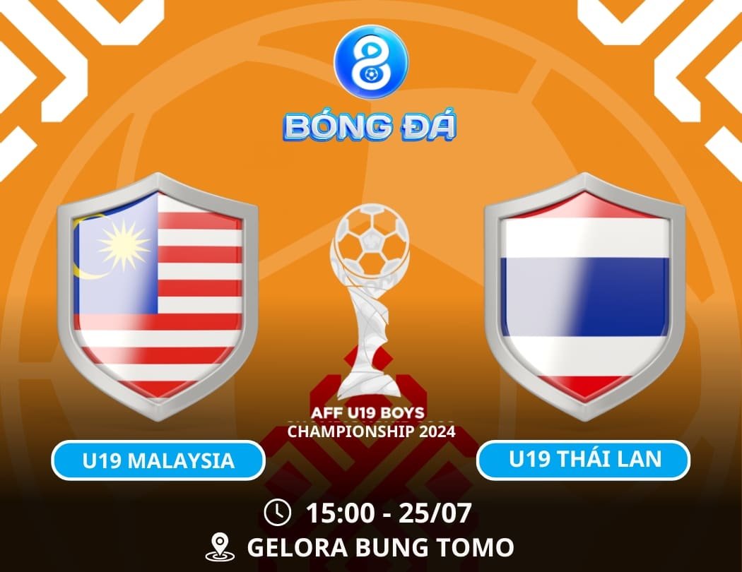 Soi kèo U19 Malaysia vs U19 Thái Lan 15h00 ngày 25/07