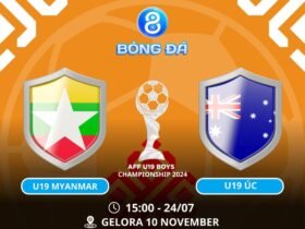 Soi kèo U19 Myanmar vs U19 Úc 15h00 ngày 24/07