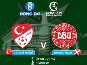 Soi kèo U19 Thổ Nhĩ Kỳ vs U19 Đan Mạch 01h00 ngày 23/07