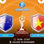 Soi kèo U19 Úc vs U19 Việt Nam 15h00 ngày 2107