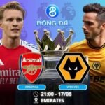 Soi kèo Arsenal vs Wolves 21h00 ngày 17/08