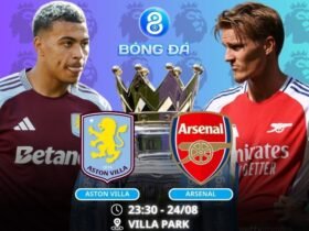 Soi kèo Aston Villa vs Arsenal 23h30 ngày 24/08