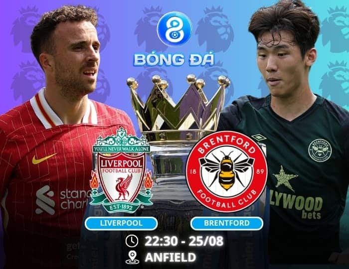 Soi kèo Liverpool vs Brentford 22h30 ngày 25/08