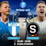 Soi kèo Malmo FF vs Sparta Praha 02h00 ngày 22/08