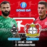 Soi kèo Monchengladbach vs Bayer Leverkusen 01h30 ngày 24/08