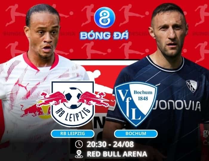 Soi kèo RB Leipzig vs Bochum 20h30 ngày 24/08