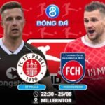 Soi kèo St Pauli vs Heidenheim 22h30 ngày 25/08