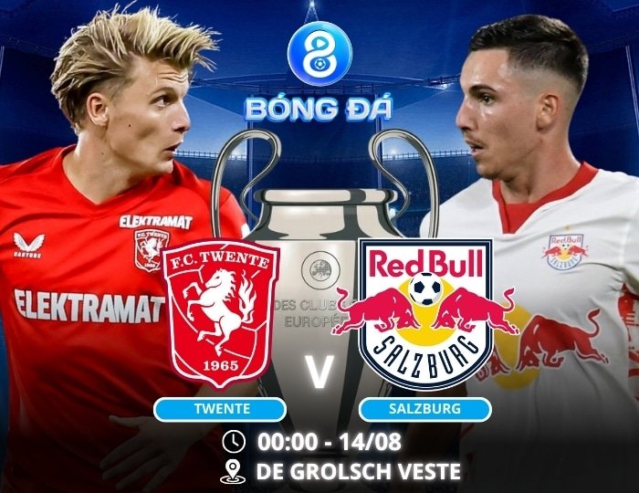 Soi kèo Twente vs Salzburg 00h00 ngày 14/08