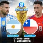 Soi kèo Argentina vs Chile 07h00 ngày 06/09