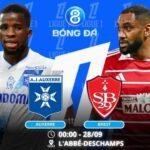 Soi kèo Auxerre vs Brest 00h00 ngày 28/09