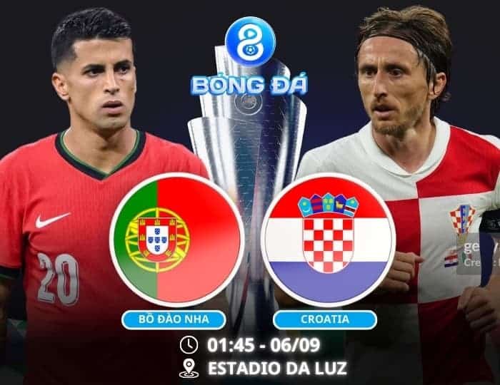 Soi kèo Bồ Đào Nha vs Croatia 01h45 ngày 06/09