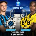 Soi kèo Club Brugge vs Dortmund 02h00 ngày 19/09