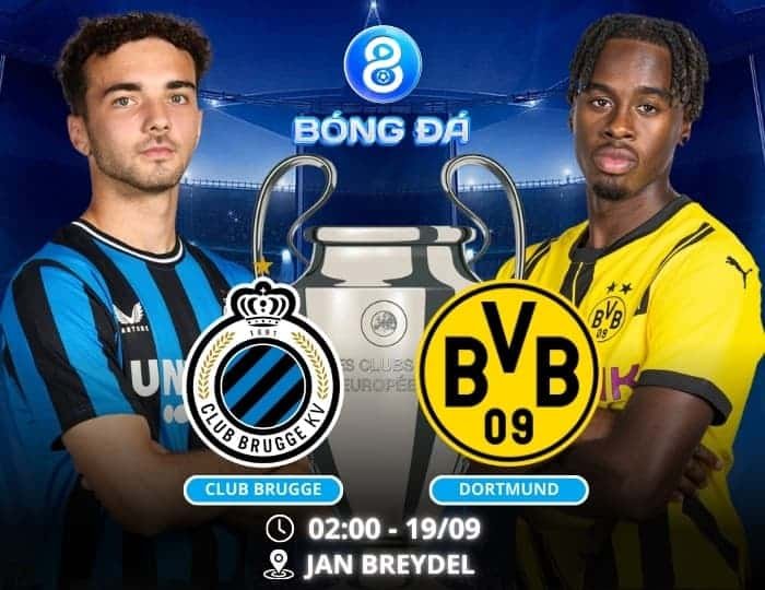 Soi kèo Club Brugge vs Dortmund 02h00 ngày 19/09