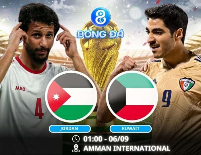 Soi kèo Jordan vs Kuwait 01h00 ngày 06/09