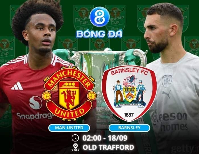 Soi kèo Man United vs Barnsley 02h00 ngày 18/09