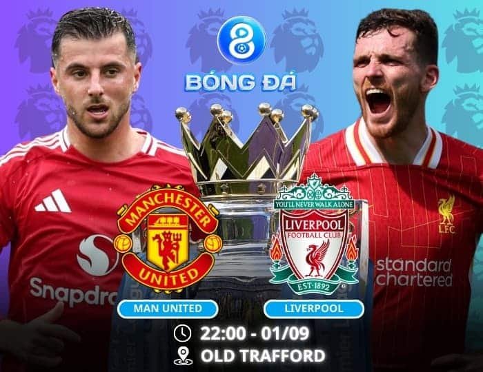 Soi kèo Man United vs Liverpool 22h00 ngày 01/09