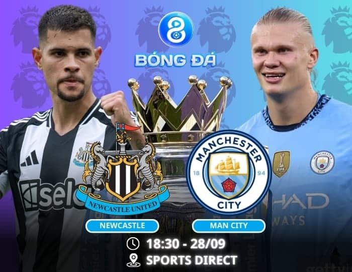 Soi kèo Newcastle vs Man City 18h30 ngày 28/09