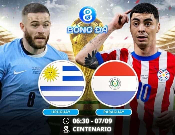 Soi kèo Uruguay vs Paraguay 06h30 ngày 07/09