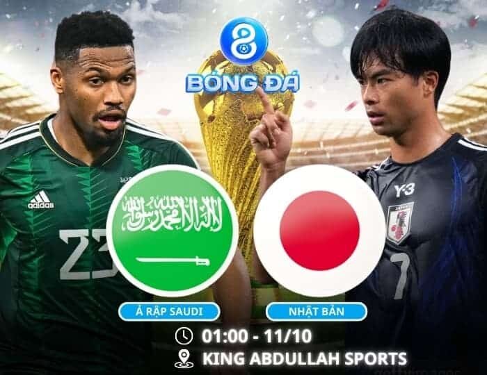 Soi kèo Ả Rập Saudi vs Nhật Bản 01h00 ngày 11/10