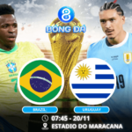 Nhận định, soi kèo Brazil vs Uruguay lúc 07h45 ngày 20/11