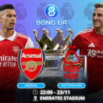 Nhận định, soi kèo Arsenal vs Nottingham 22h00 ngày 23/11