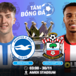 Nhận định, soi kèo Brighton vs Southampton 03h00 ngày 30/11