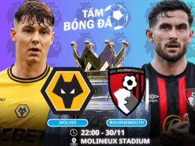 Nhận định, soi kèo Wolves vs Bournemouth 22h00 ngày 30/11