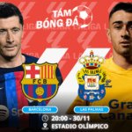 Nhận định, soi kèo Barcelona vs Las Palmas 20h00 ngày 30/11