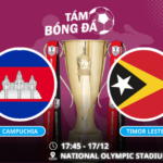 Nhận định, soi kèo Campuchia vs Timor Leste 17h45 ngày 17/12