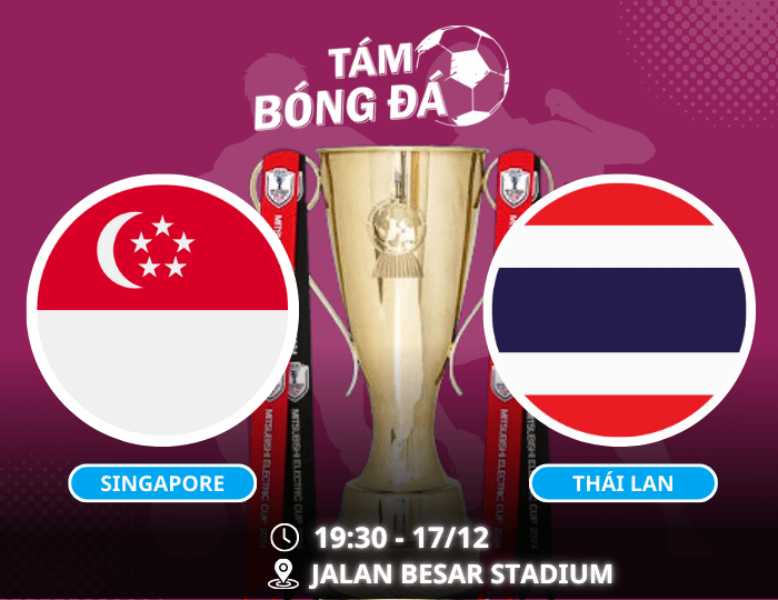 Nhận định, soi kèo Singapore vs Thái Lan 19h30 ngày 17/12