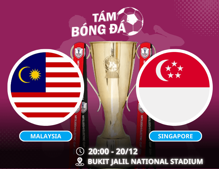 Nhận định, soi kèo Malaysia vs Singapore 20h00 ngày 20/12