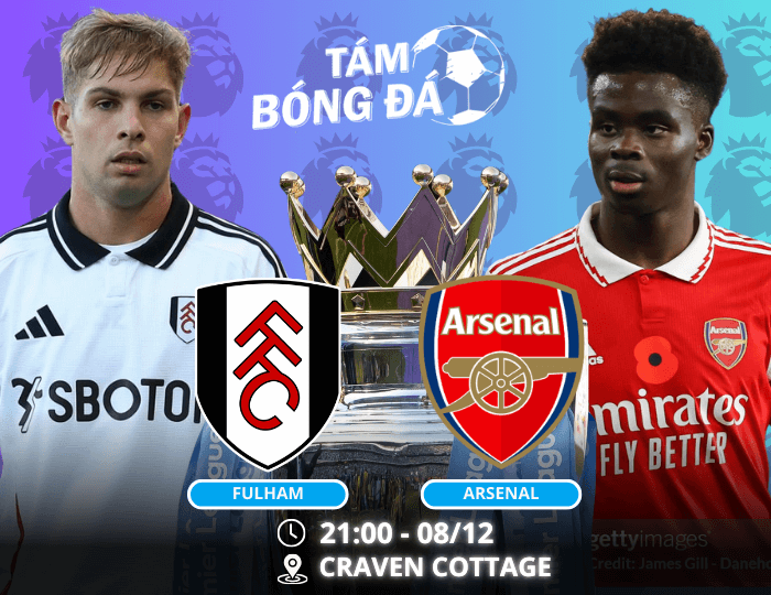 Nhận định, soi kèo Fulham vs Arsenal 21h00 ngày 08/12