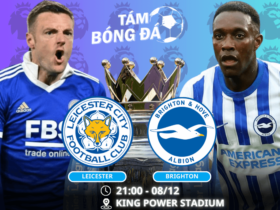 Nhận định, soi kèo Leicester vs Brighton 21h00 ngày 08/12